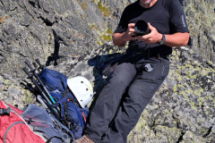 Dariusz Marciniak w Tatrach Wysokich. Fot. Archiwum Dariusza Marciniaka.