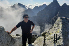 Dariusz Marciniak w Tatrach Wysokich