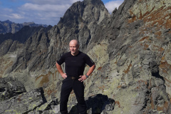 Dariusz Marciniak w Tatrach Wysokich