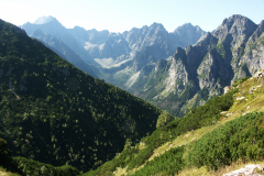 Dolina Kacza i Młynarz z Litworowego Żlebu